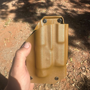 Heavy Duty Shield EZ Kydex Holster (0.093) Right-hand OWB w/Light